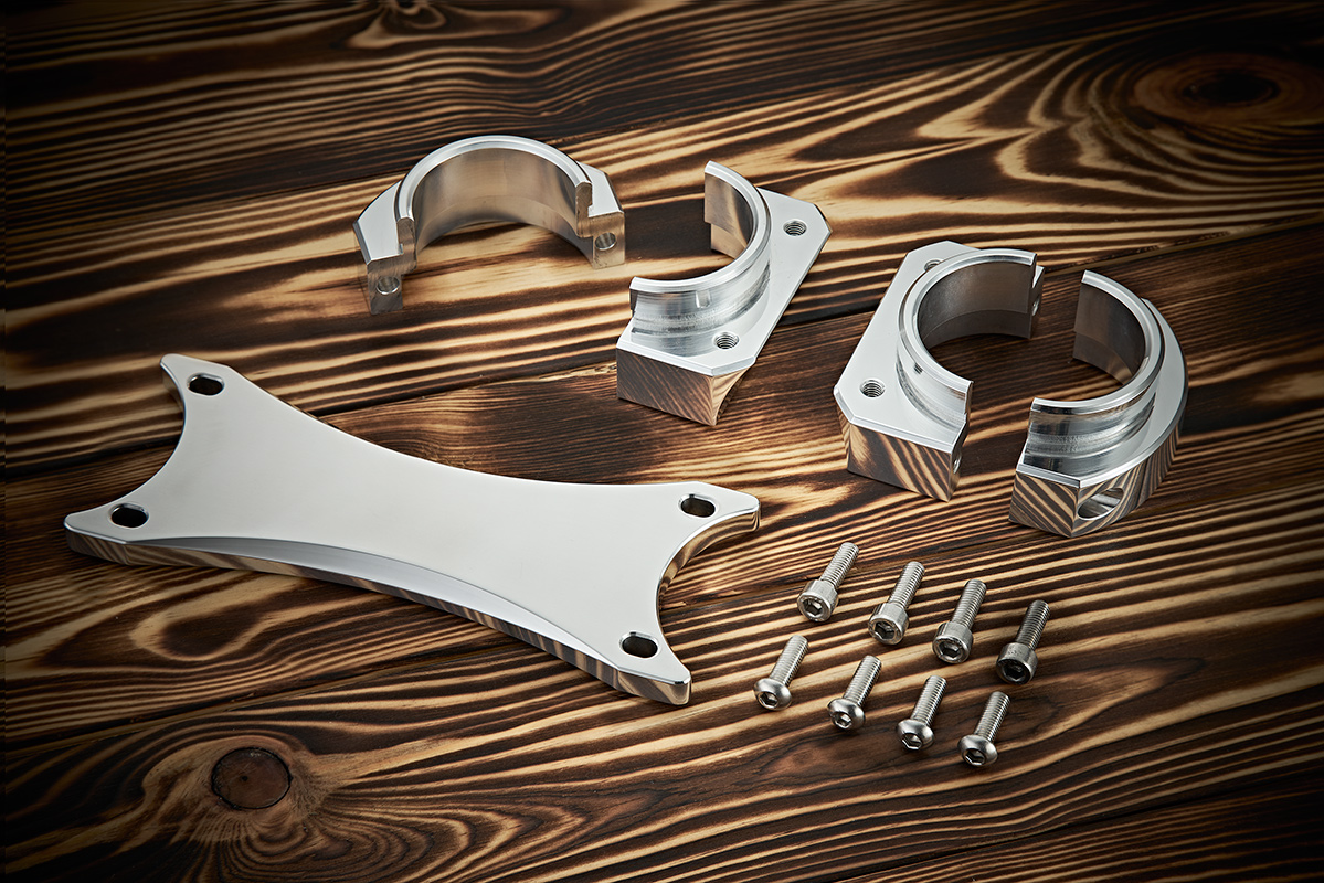 Motorcycle Bike Fork Brace fits Honda CB750F2 198182 Polished Fastec